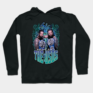 THE USOS BLUE FLAME Hoodie